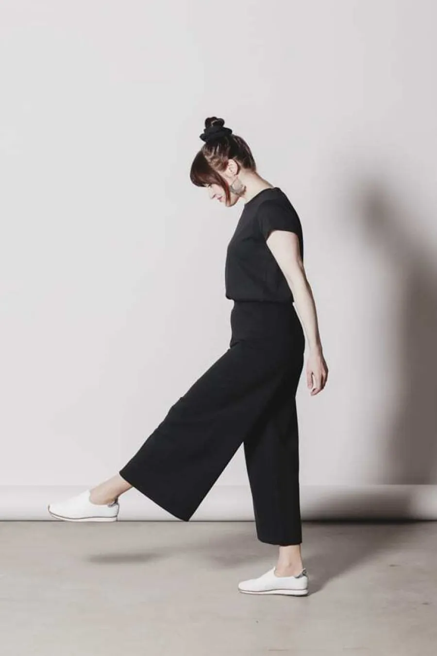 Alex Culottes Housut, Musta>Aarre Online