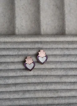 Hearts Nappikorvakorut, Violetti>Butoni Discount