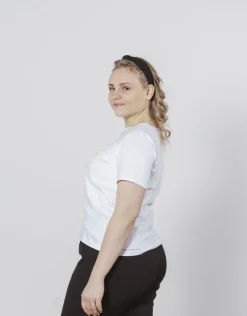Fiia T-Paita, Valkoinen>Puuvillatehdas New