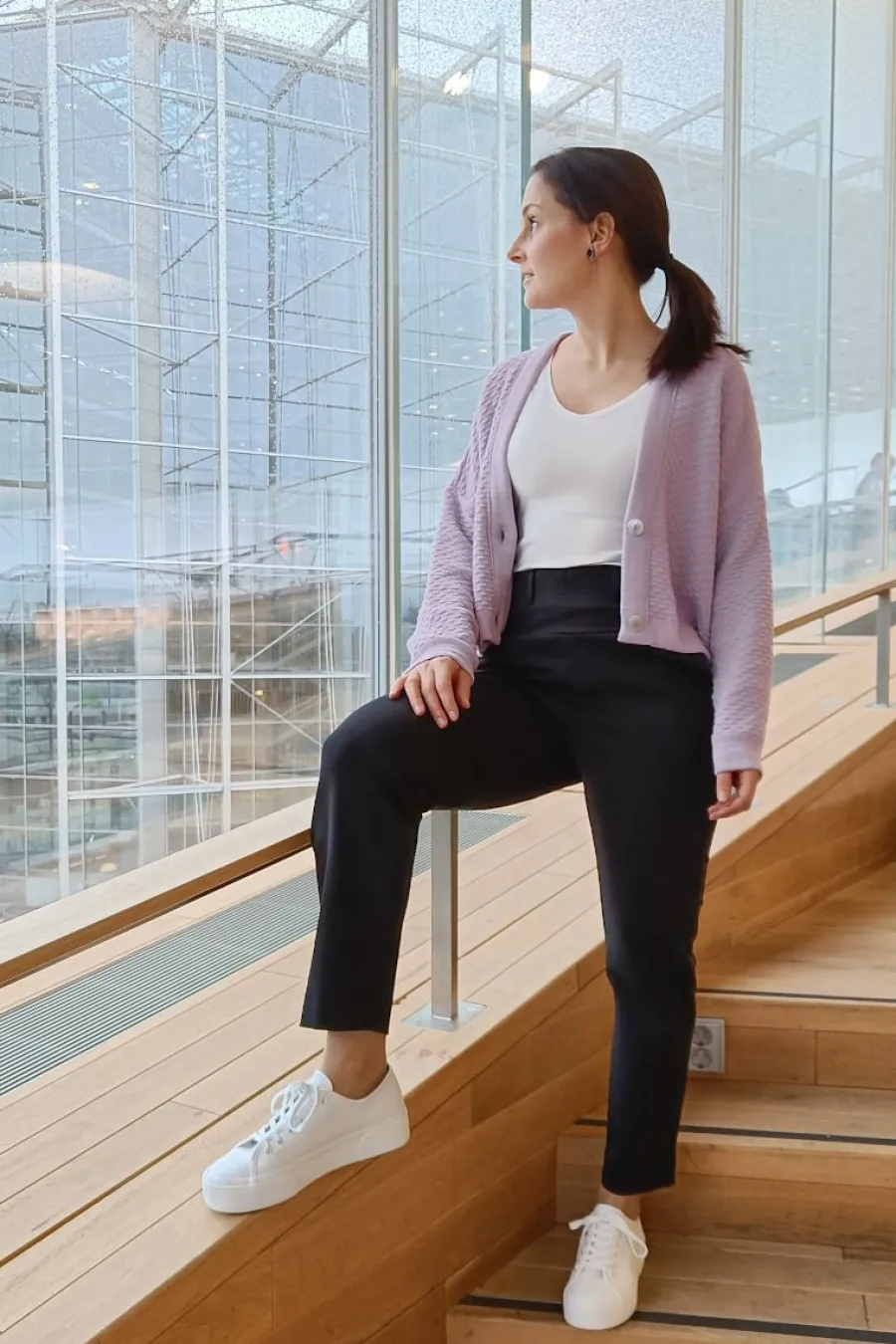 Bueno Housut, Musta>Hujaus Fashion