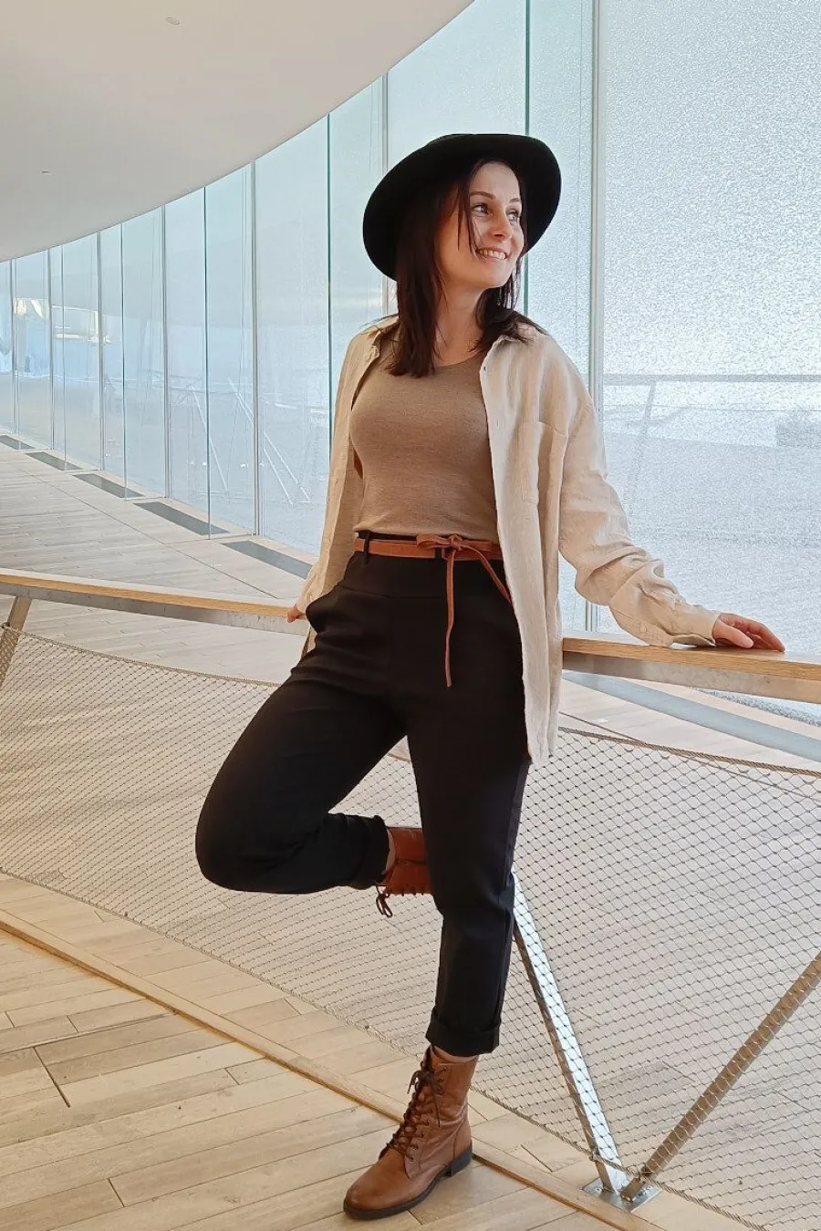 Bueno Housut, Musta>Hujaus Fashion