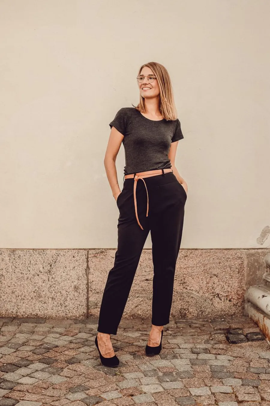 Bueno Housut, Musta>Hujaus Fashion
