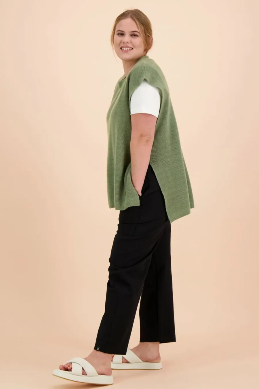 Comfy Slacks Housut, Musta>Kaiko Cheap