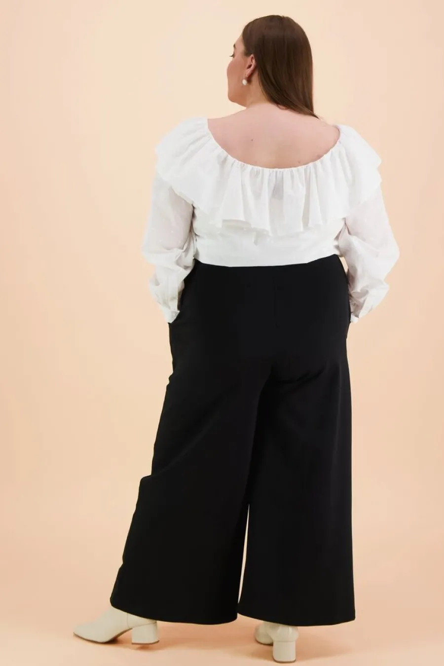 Everyday Culottes-Housut, Musta>Kaiko Store