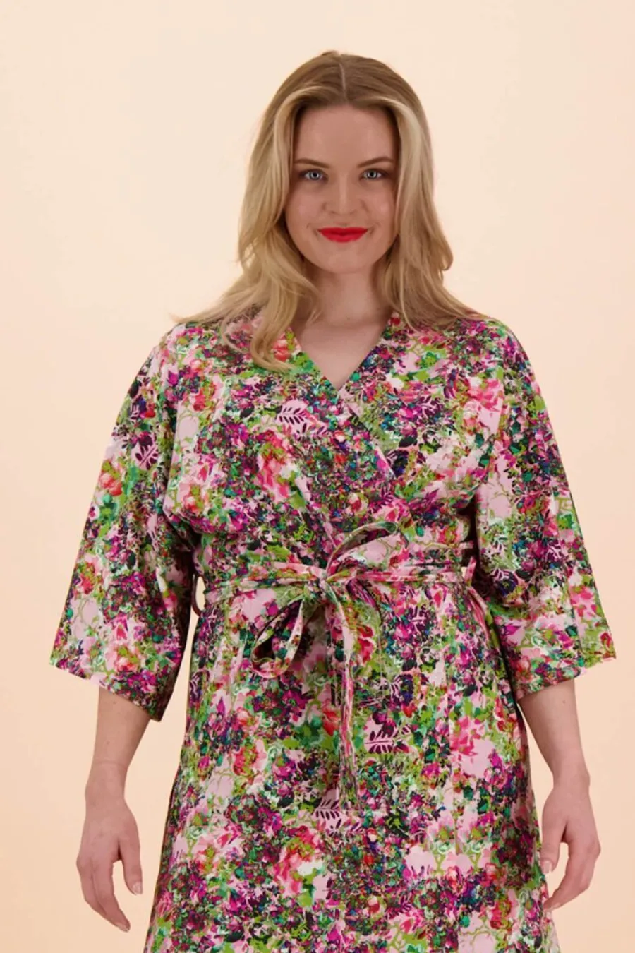 Kimono, Blooming Forest Bright>Kaiko Clearance