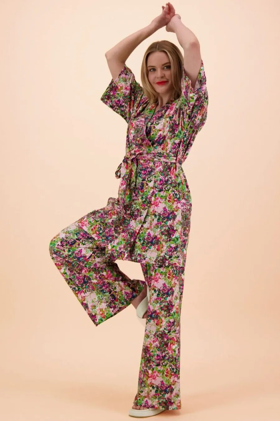 Kimono, Blooming Forest Bright>Kaiko Clearance