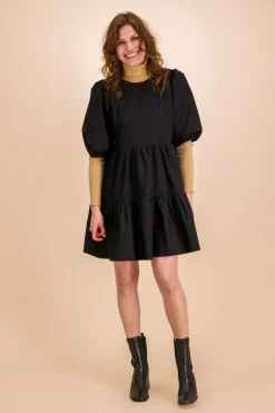 Tiered Mini Mekko, Musta><noscript><img width=