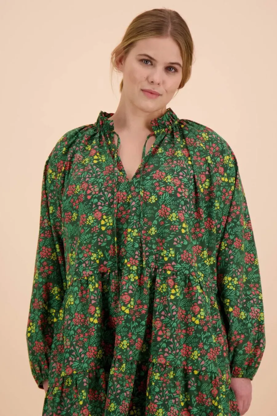 Voluminous Tunika, Green Meadow>Kaiko Online