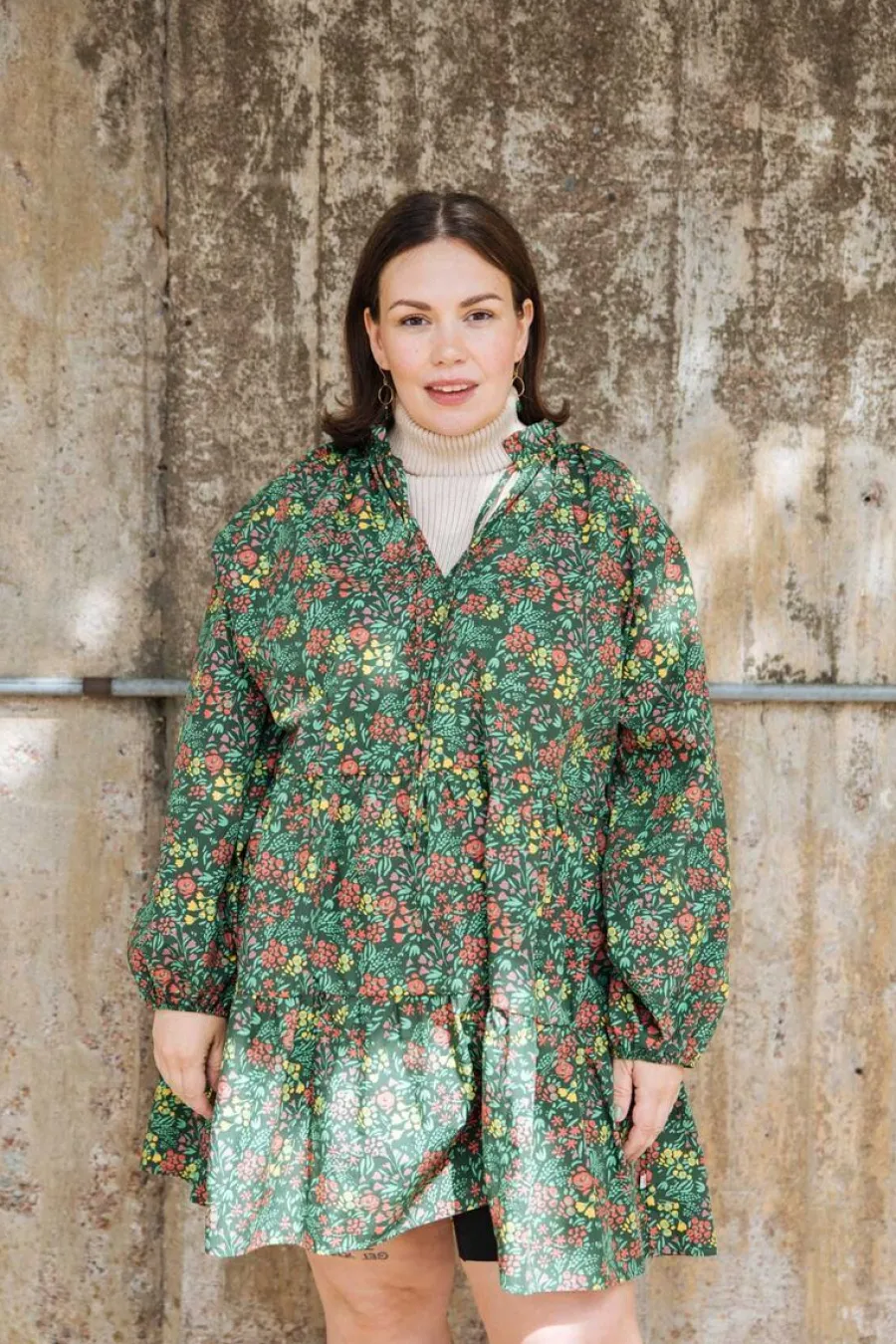 Voluminous Tunika, Green Meadow>Kaiko Online