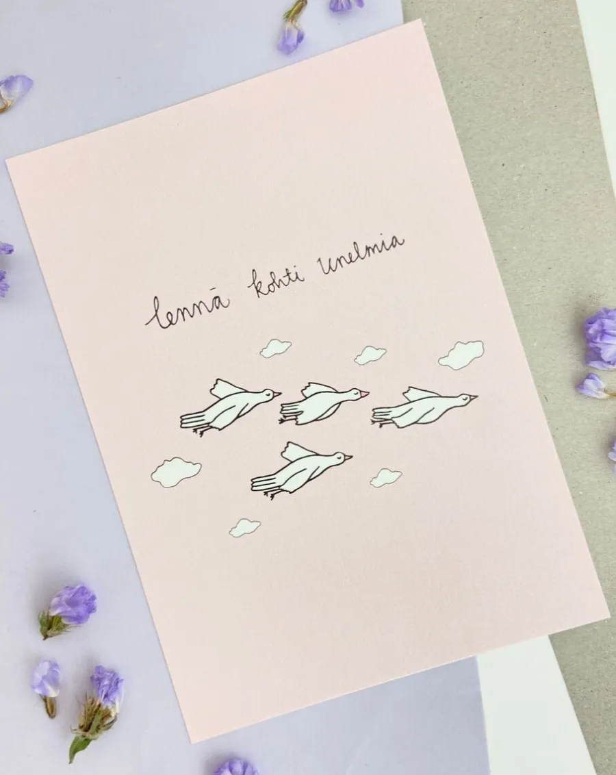 Lenna Kohti Postikortti>Puuhala Design Sale