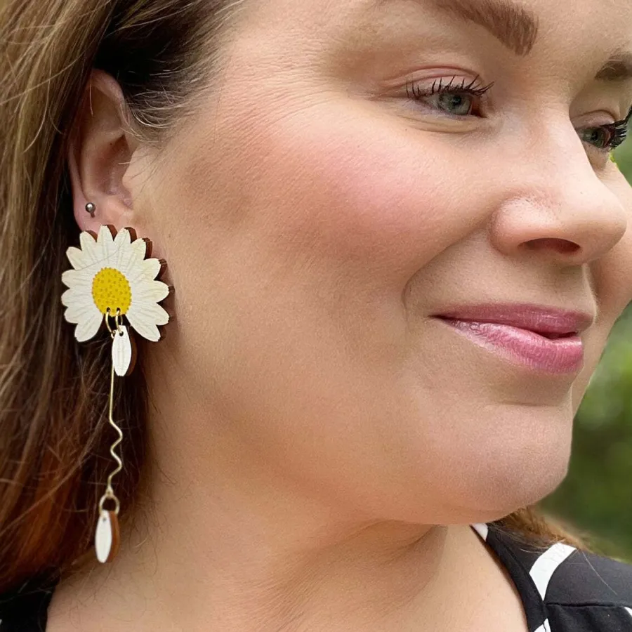 Loves Me Korvakorut, Valkoinen>Crazy Granny Designs Discount