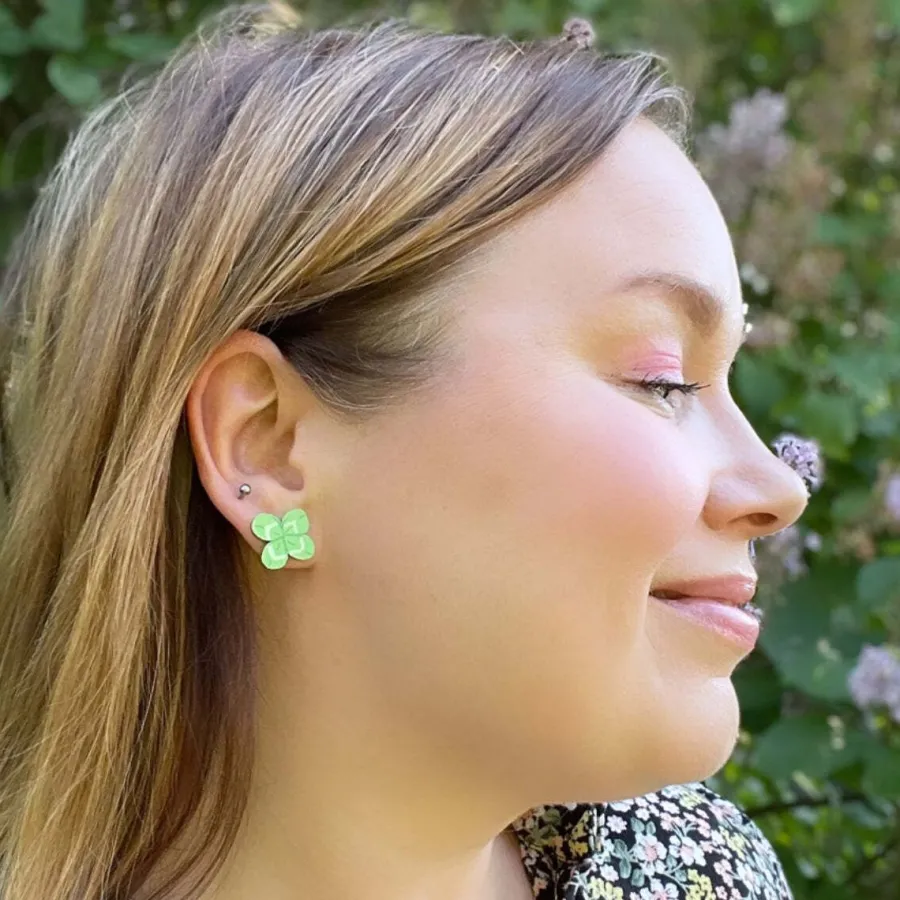 Lucky Clover Nappikorvakorut>Crazy Granny Designs Discount