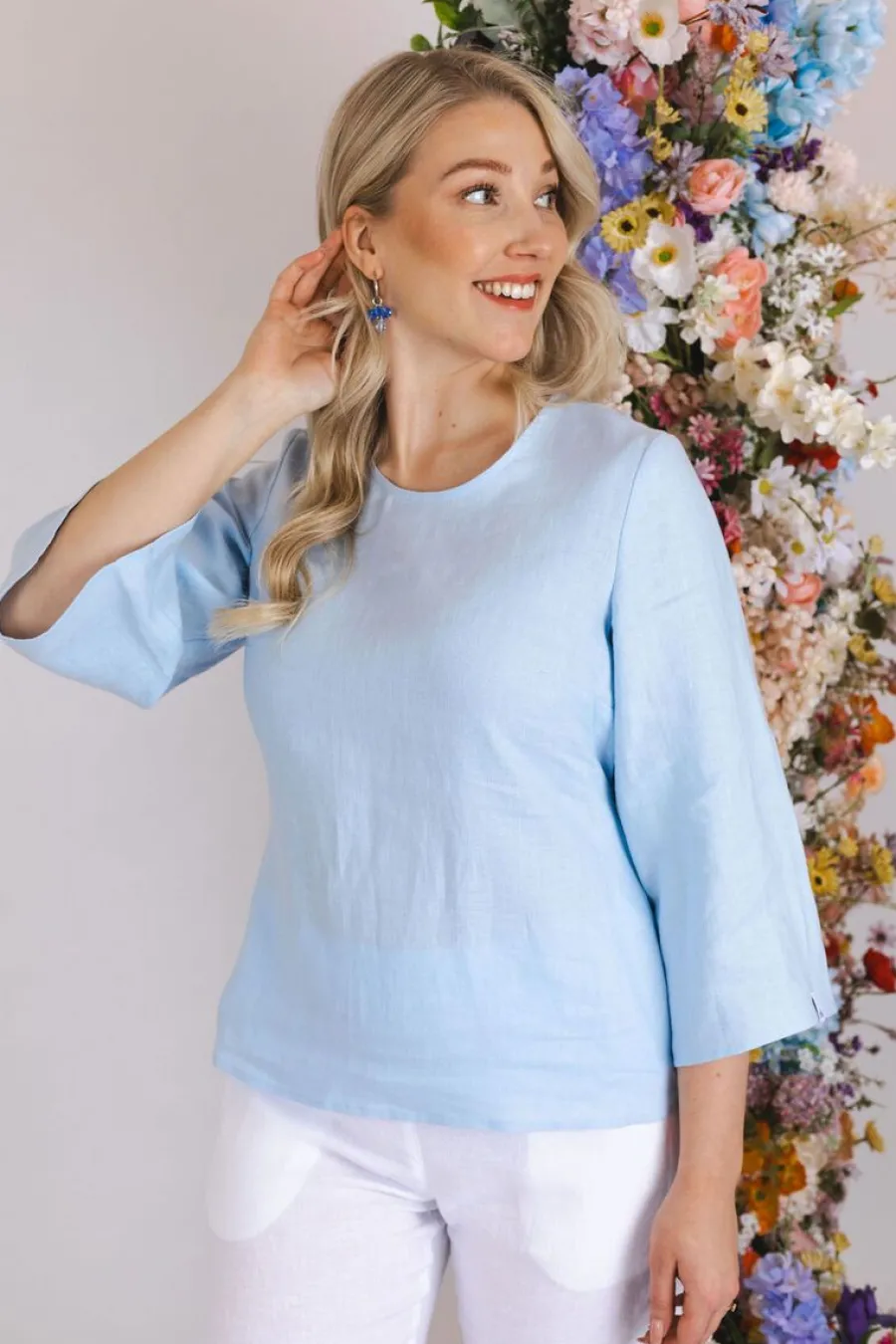 Ophelia Pellavapaita, Sky Blue>Nakoa Fashion