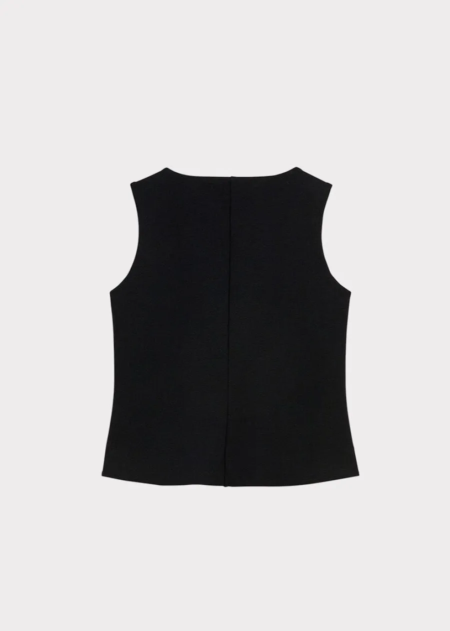Boat Neck Toppi, Musta>Papu Discount