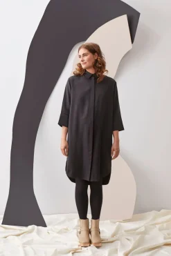 Boheme Mekko, Musta Lyocell><noscript><img width=