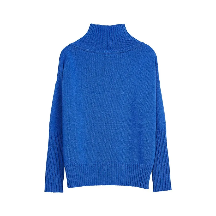 Chunky Turtle Neulepaita, True Blue>Papu Sale
