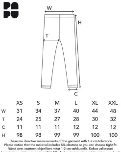 Leggingsit, Musta><noscript><img width=