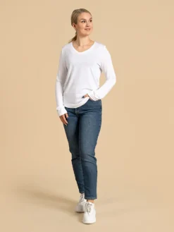 Riva Aava Pitkahihainen, Valkoinen><noscript><img width=