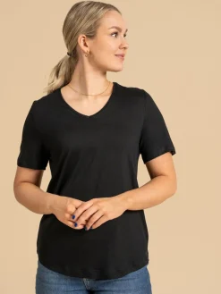 Riva Aava T-Paita, Musta>Riva Clothing Clearance
