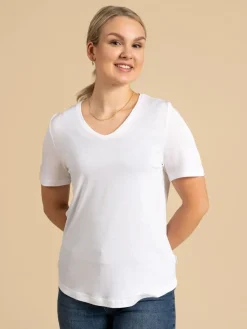 Riva Aava T-Paita, Valkoinen>Riva Clothing Hot