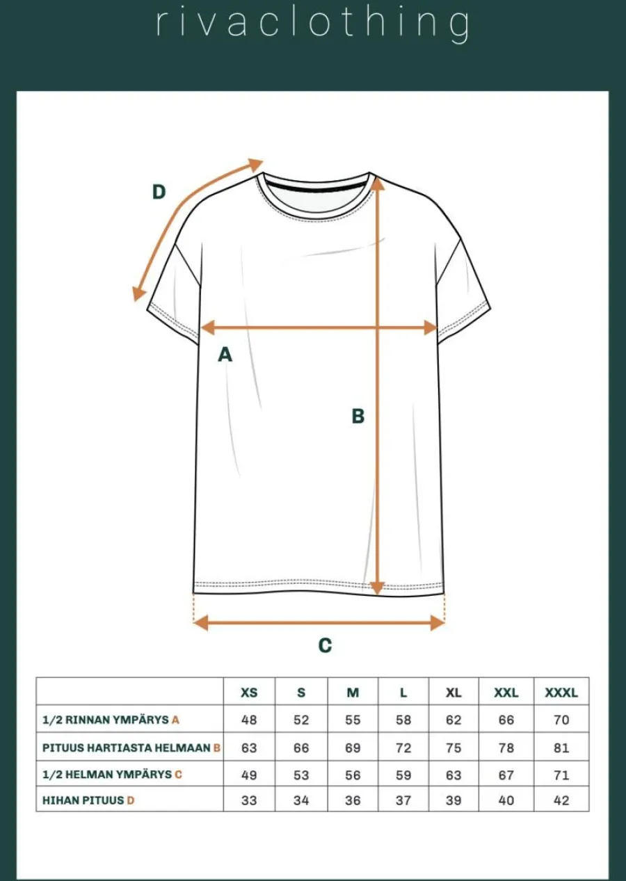 Riva Hortensia T-Paita>Riva Clothing Hot