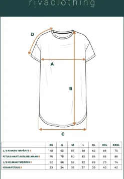 Riva Toive T-Paita, Pitka Valkoinen><noscript><img width=